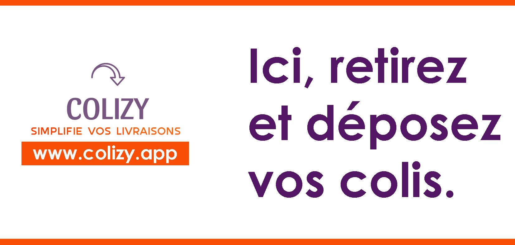 Colizy : retirez et déposez vos colis — simplifiez vos livraisons